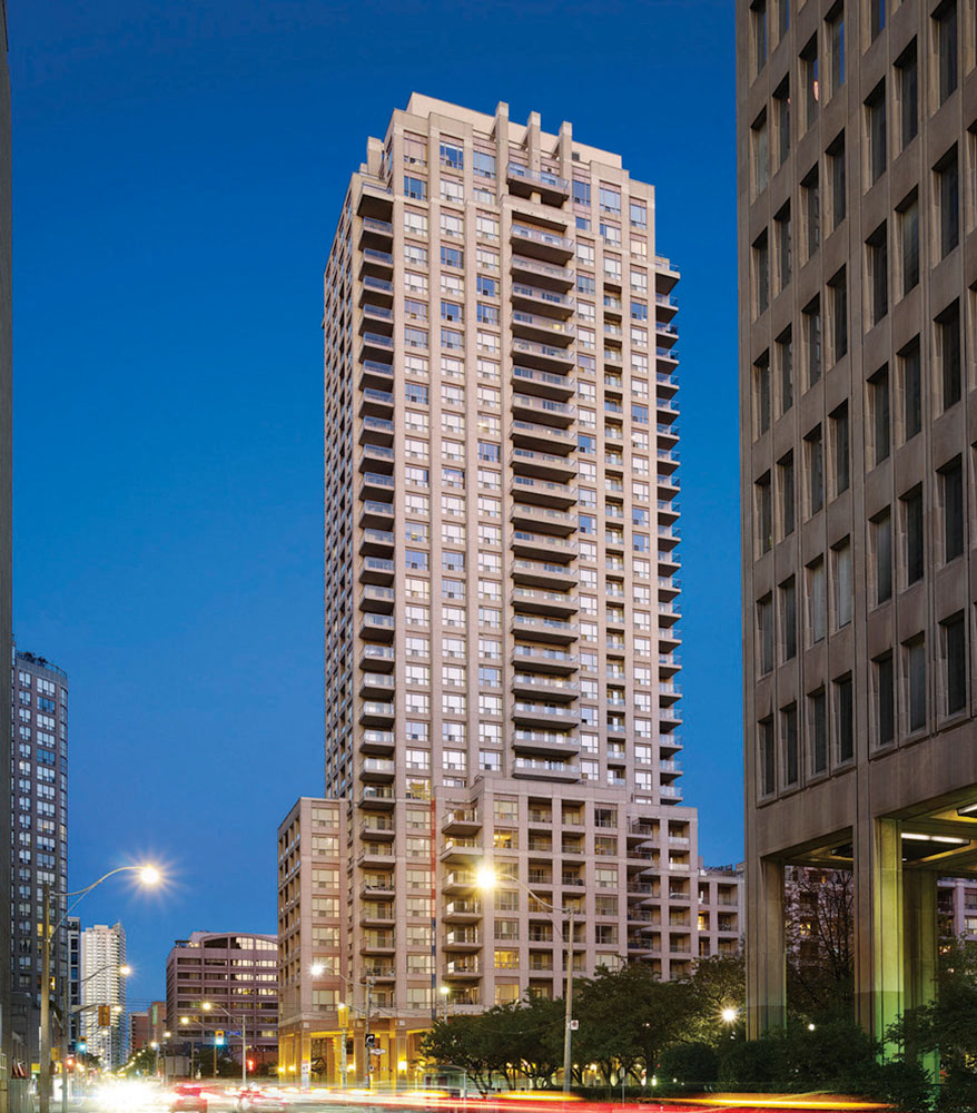 Exterior of The Bay Club